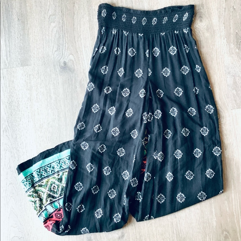 Joe B High-Waisted Palazzo Pants Wide Leg Juniors XL